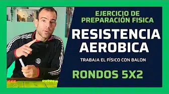 Mejorando la resistencia anaeróbica en fútbol con ejercicios técnicos-tácticos