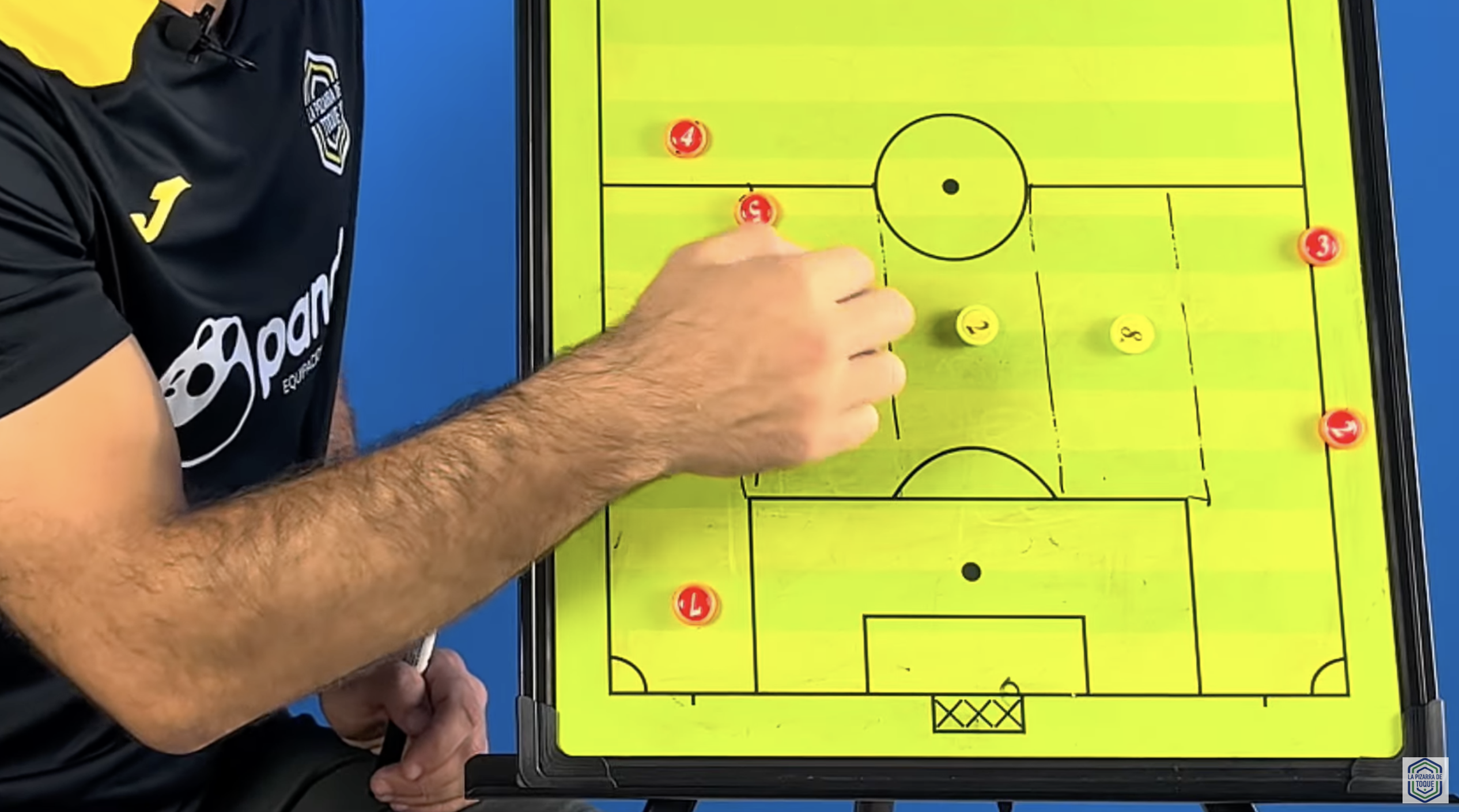 Tarea integral para mejorar la conducción, regate, pase, y transiciones en fútbol