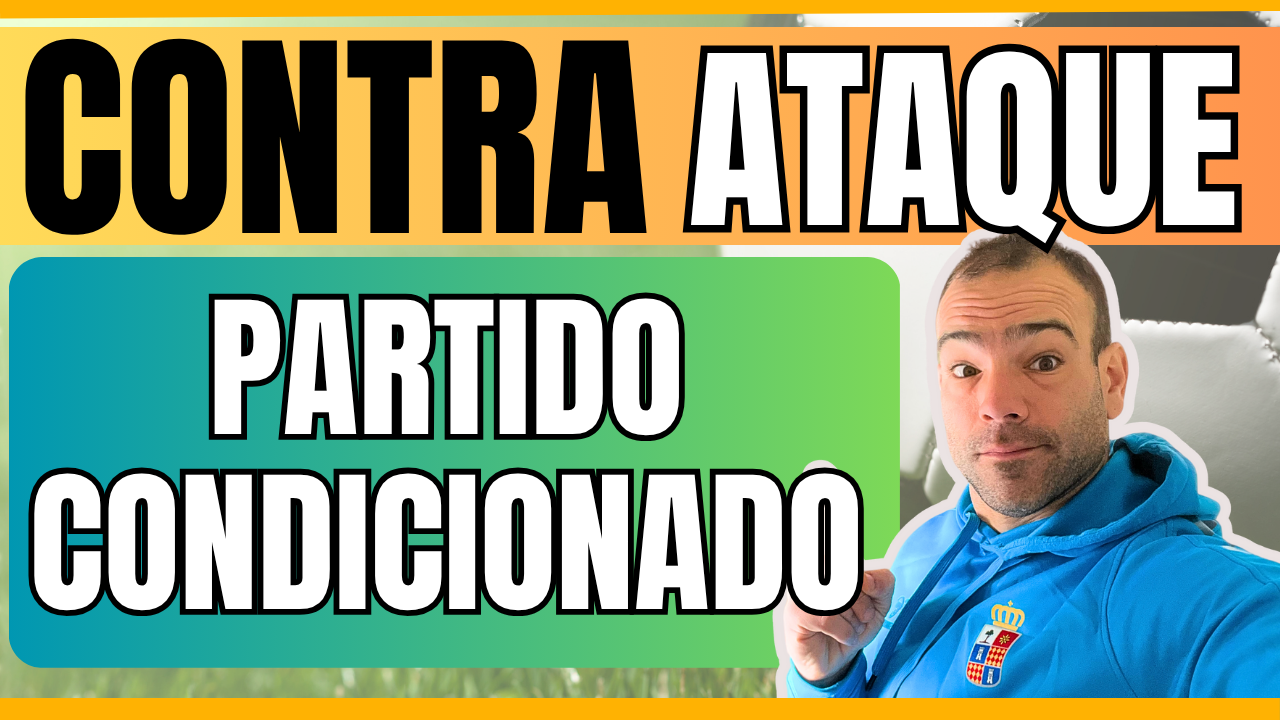 Ejercicio de contraataque en fútbol: tarea contextualizada para mejorar la transición ofensiva y defensiva