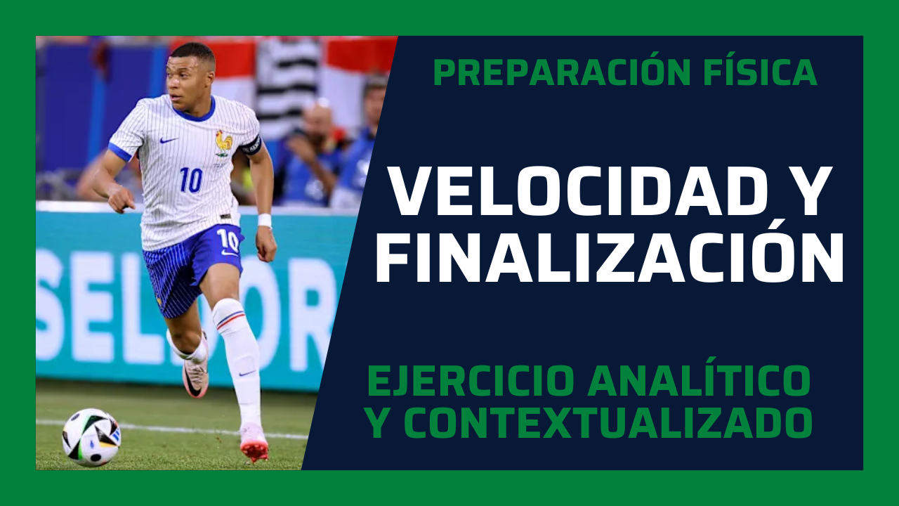 Cómo mejorar la velocidad de tus jugadores con un ejercicio de finalización real