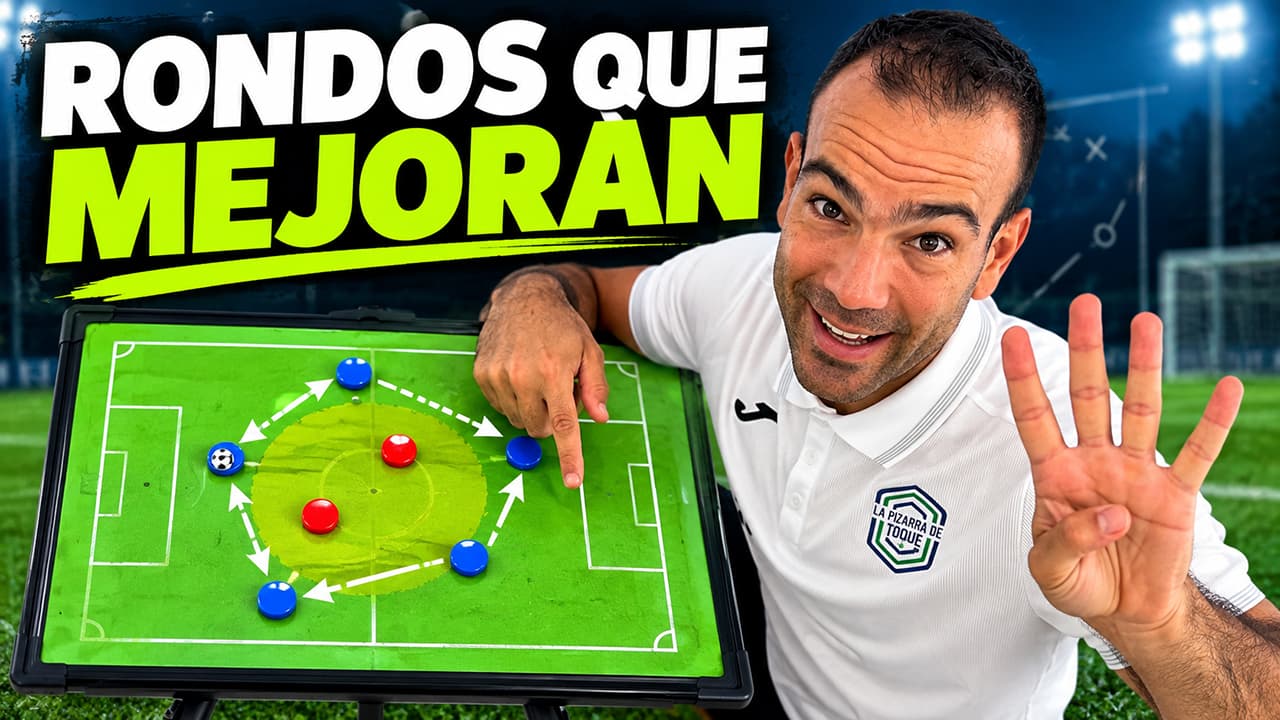 Rondo en fútbol: errores que cometes y tres tipos que realmente funcionan